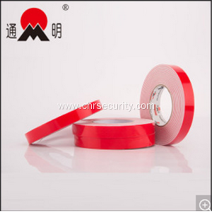 Red Film Waterproof Double Sided Adhesive Foam Tape